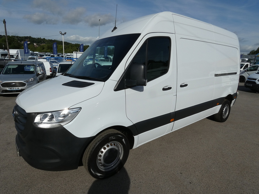 Mercedes-Benz Sprinter 2.0Cdi Progressive Rwd Tipper 315 150Ps White #9