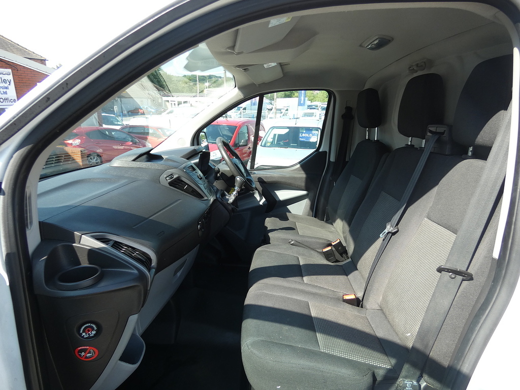 Ford Transit Custom 2.2Tdci 290 Swb L1hq Only 46K Ex Council U5180 White #6
