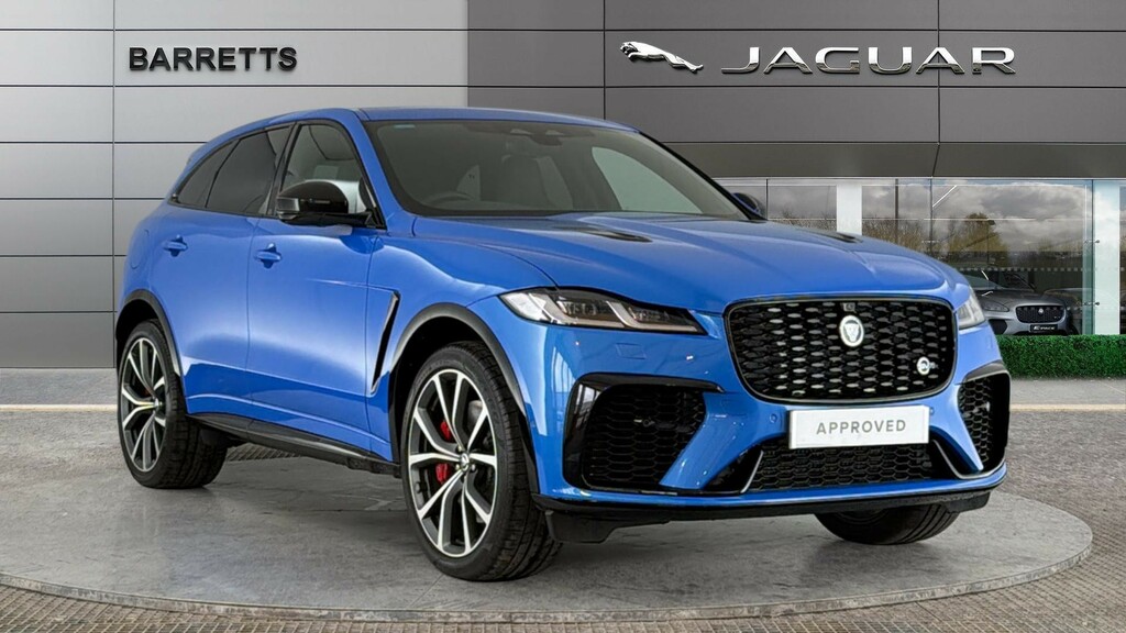 Jaguar F-Pace 5.0 P575 V8 Svr 575 Edition Suv Quicksh Blue