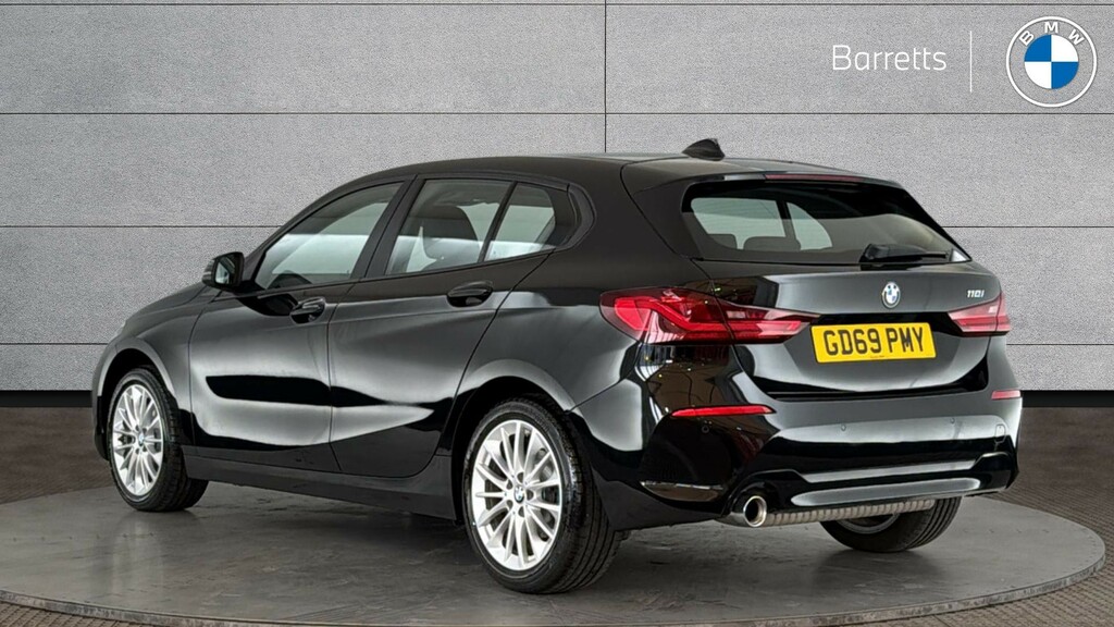 BMW 1 Series 1.5 118I Se Hatchback Euro 6 S GD69PMY Black #2