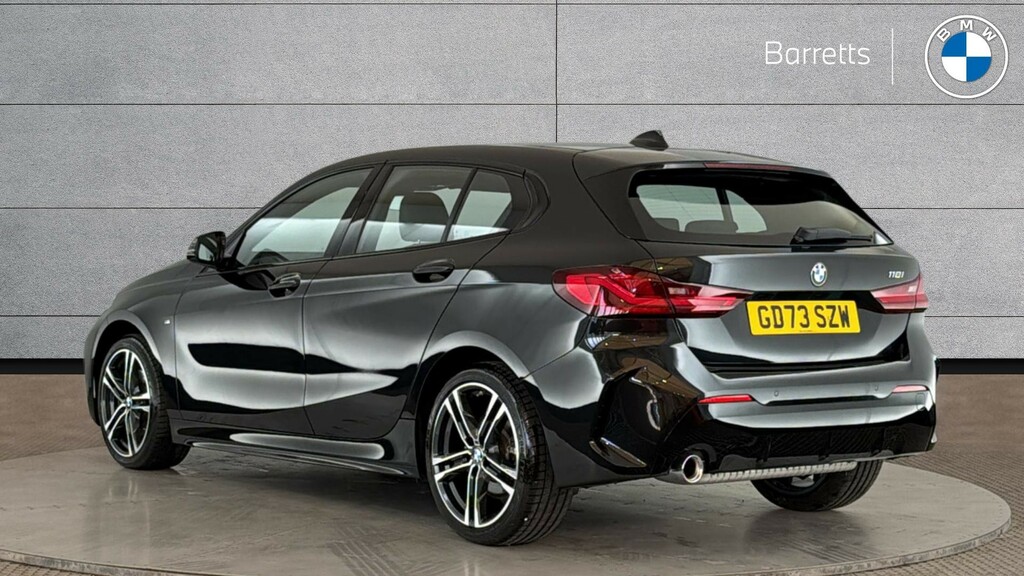 BMW 1 Series 1.5 118I M Sport Lcp Hatchback Black #2