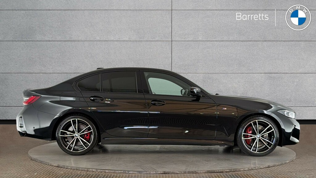 BMW 3 Series 2.0 320I M Sport Saloon Euro 6 S YF24BNO Black #3