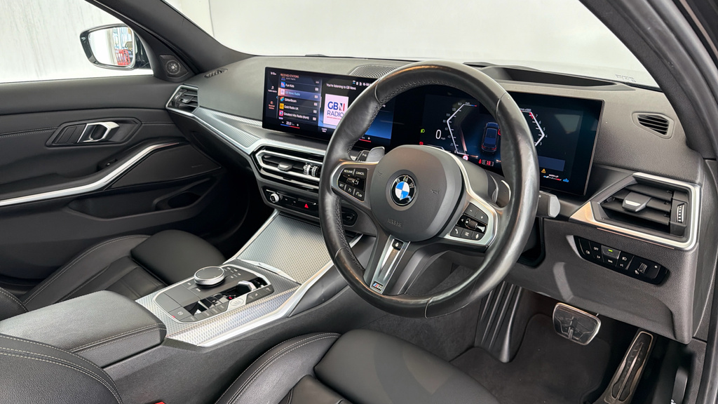 BMW 3 Series 2.0 320I M Sport Saloon Euro 6 S YF24BNO Black #6