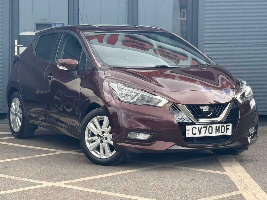 Nissan Micra 1.0 Ig-t Acenta Hatchback Euro 6 Red