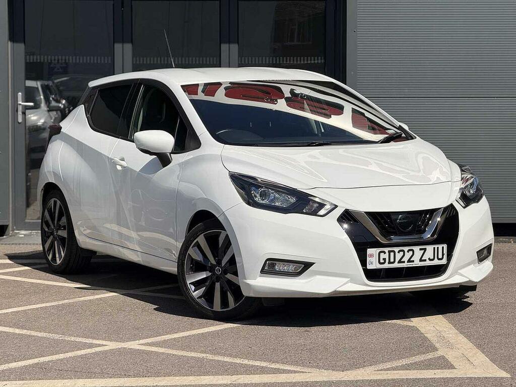 Nissan Micra 1.0 Ig-t Tekna Hatchback Euro 6 White