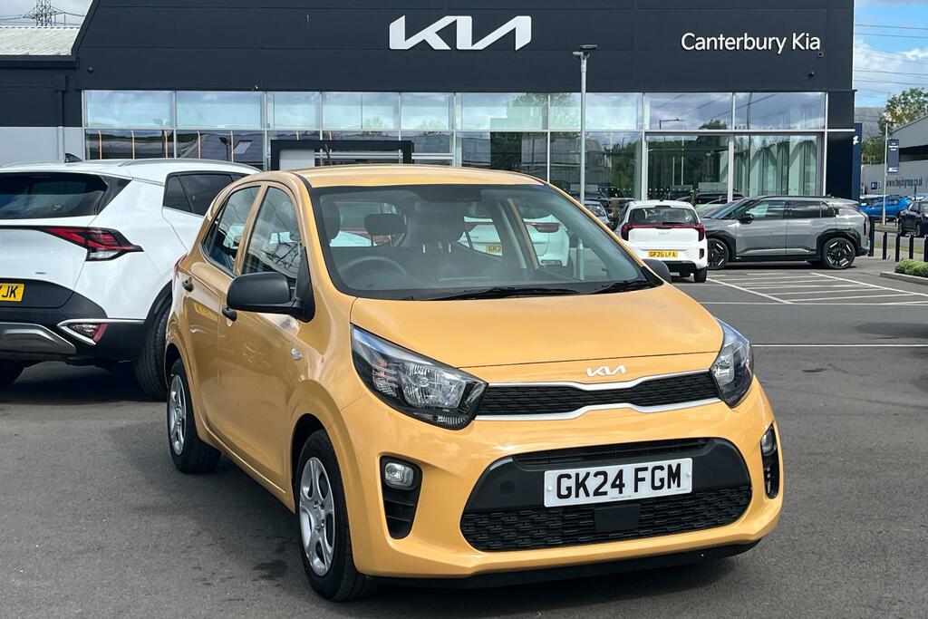 Kia Picanto 1.0 1 Hatchback Euro 6 Ss 66 Yellow