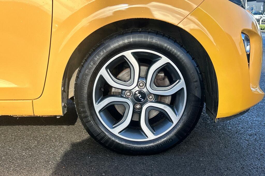 Kia Picanto 1.0 Dpi 3 Hatchback Amt Euro 6 Ss 6 GF23BWL Yellow #5