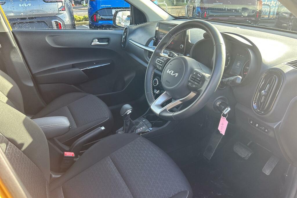Kia Picanto 1.0 Dpi 3 Hatchback Amt Euro 6 Ss 6 GF23BWL Yellow #6