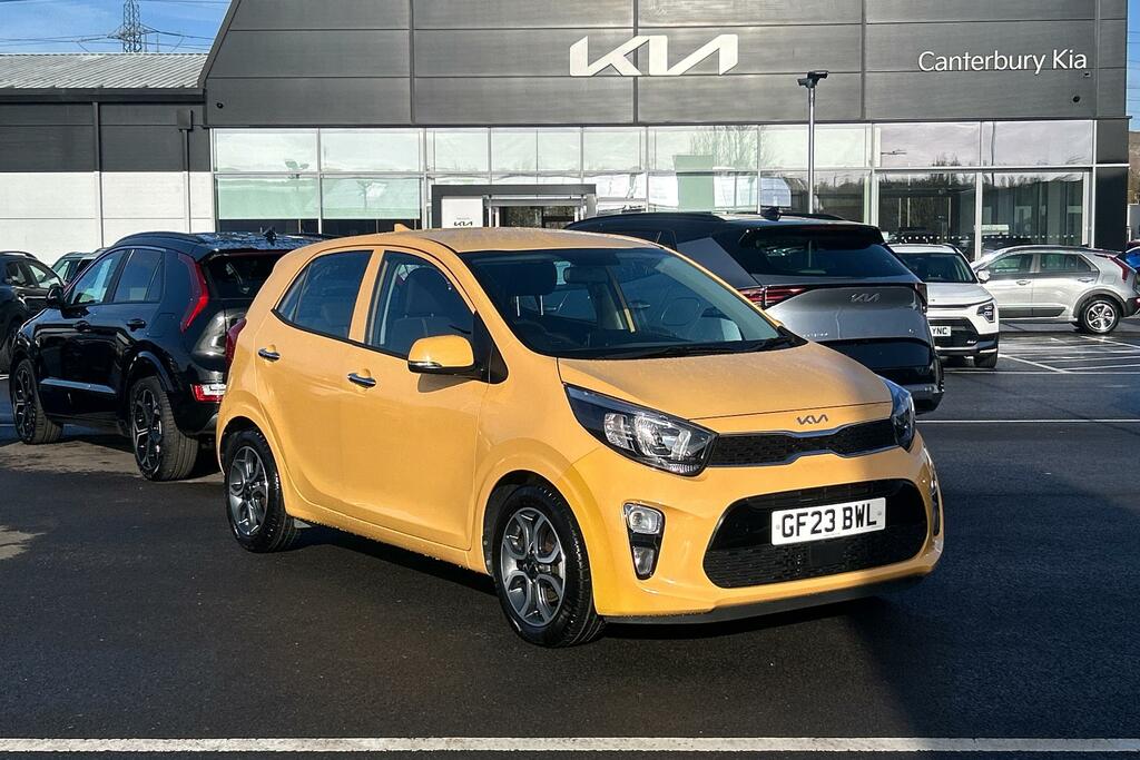 Kia Picanto 1.0 Dpi 3 Hatchback Amt Euro 6 Ss 6 Yellow