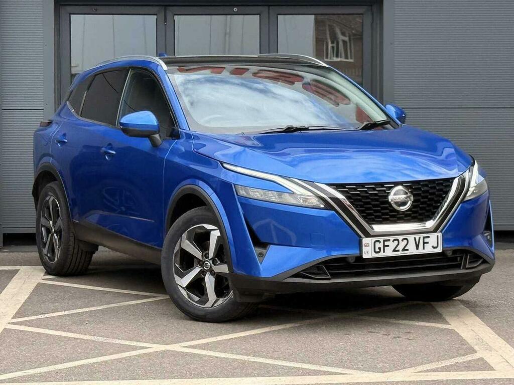 Nissan Qashqai 1.3 Dig-t Mhev N-connecta Suv Hybrid Xt Blue