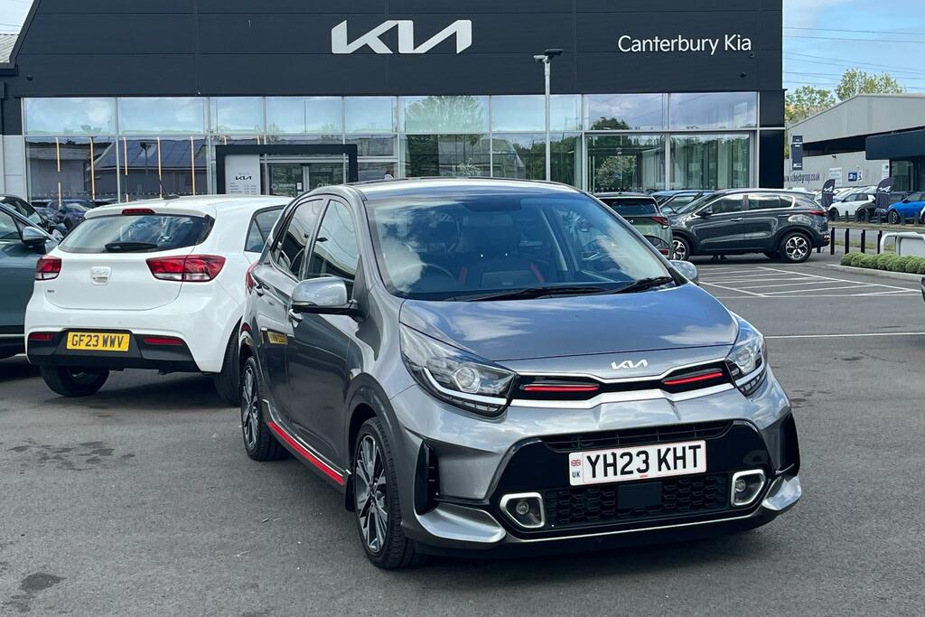 Kia Picanto 1.0 Dpi Gt-line Hatchback Amt Euro 6 S Grey