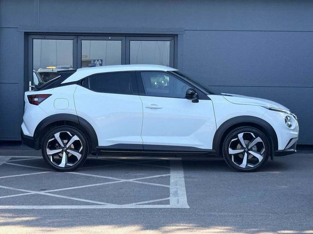 Nissan Juke 1.0 Dig-t Tekna Suv Euro 6 Ss DV73HYR White #4