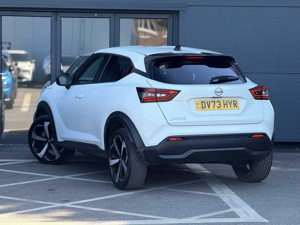Nissan Juke 1.0 Dig-t Tekna Suv Euro 6 Ss DV73HYR White #3
