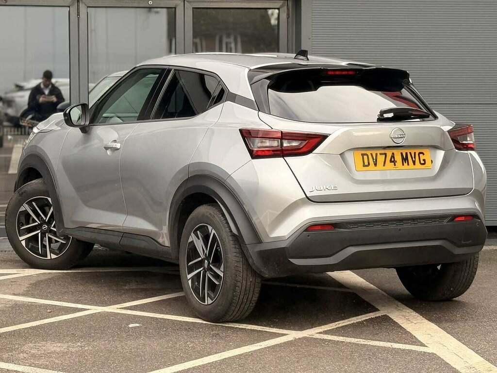 Nissan Juke 1.0 Dig-t N-connecta Suv Dct Euro DV74MVG Silver #3