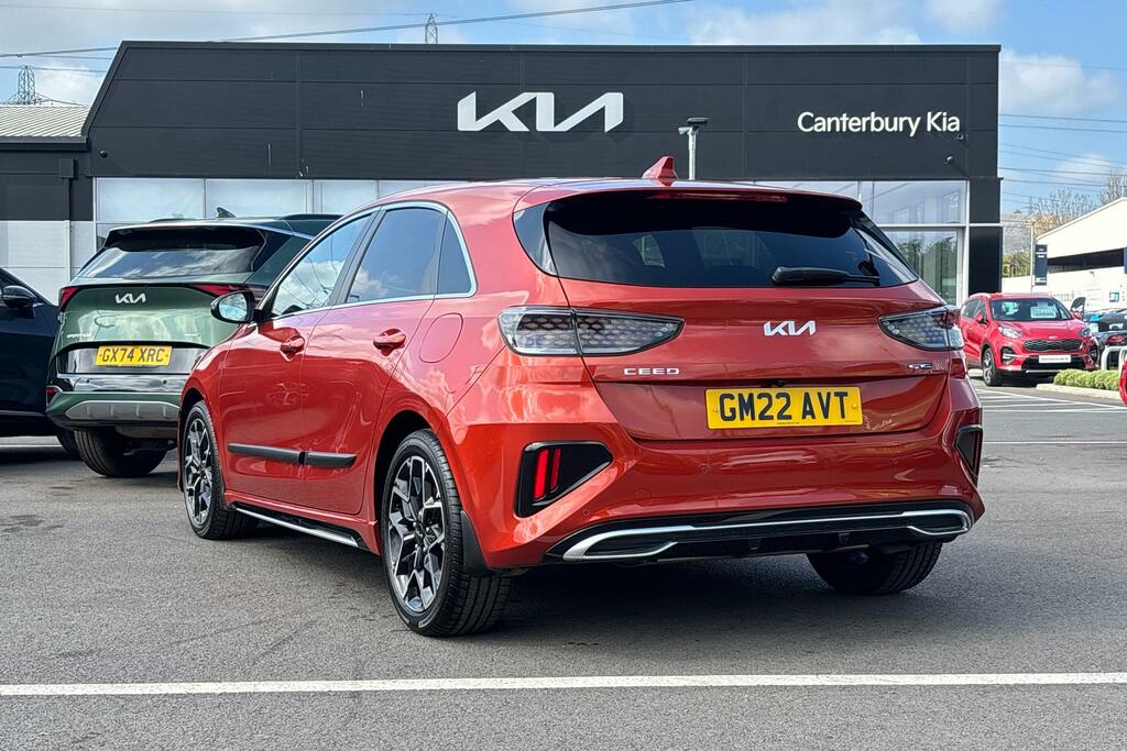Kia Ceed 1.5 T-gdi Gt-line Hatchback Euro GM22AVT Orange #3