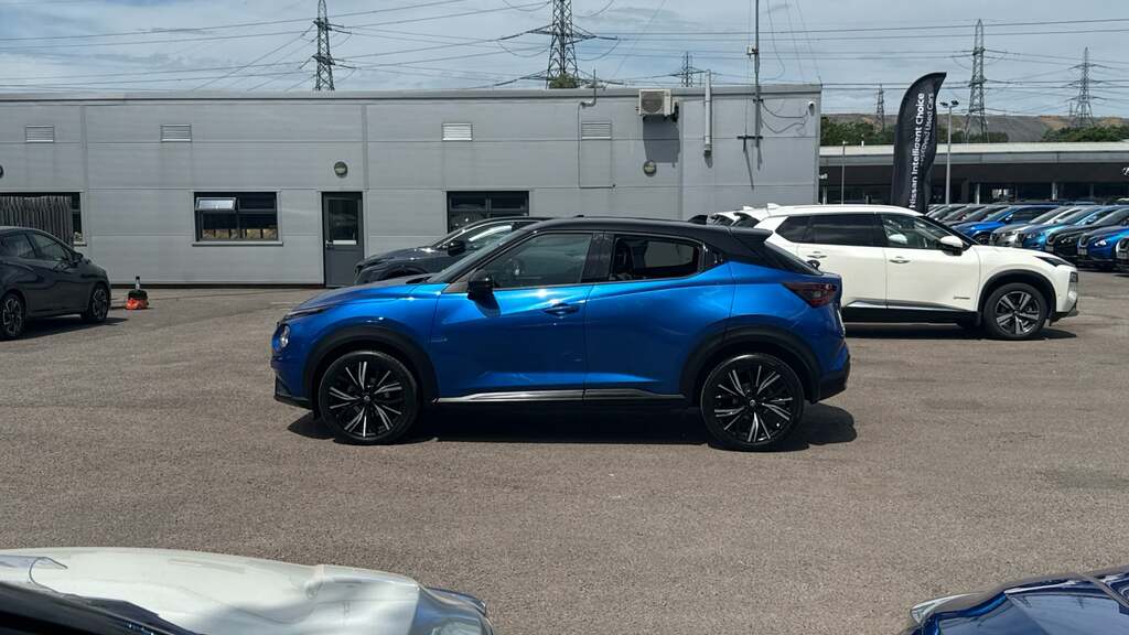 Nissan Juke 1.0 Dig-t Tekna Dct DE23XFV Blue #5