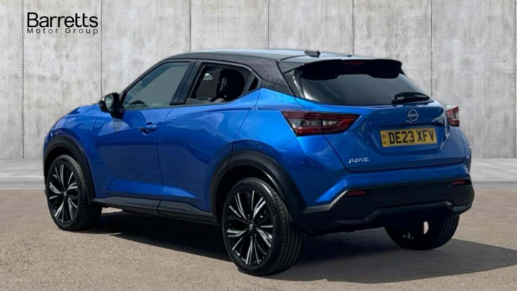 Nissan Juke 1.0 Dig-t Tekna Dct DE23XFV Blue #3