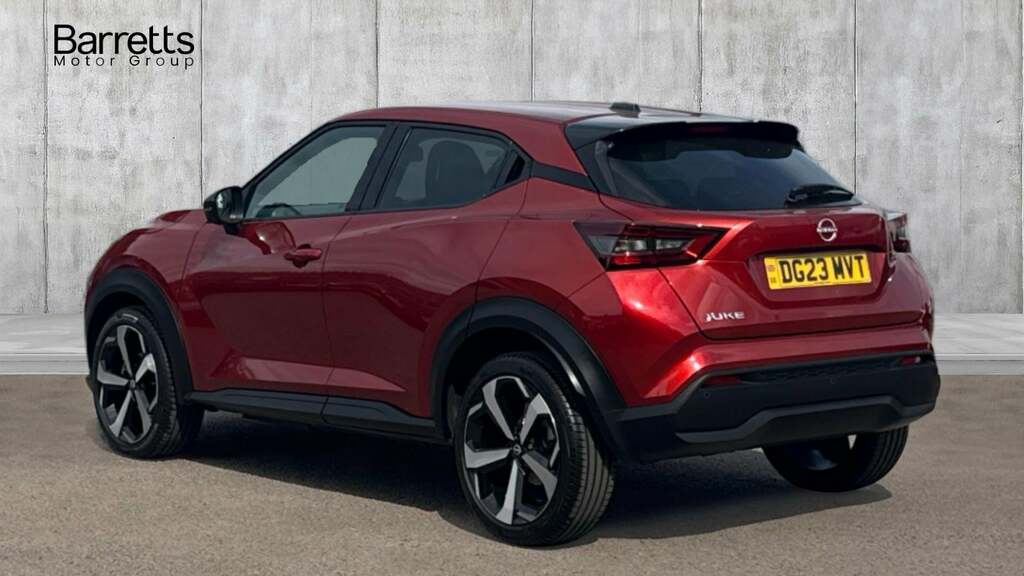 Nissan Juke 1.0 Dig-t Tekna Dct DG23MVT Red #3