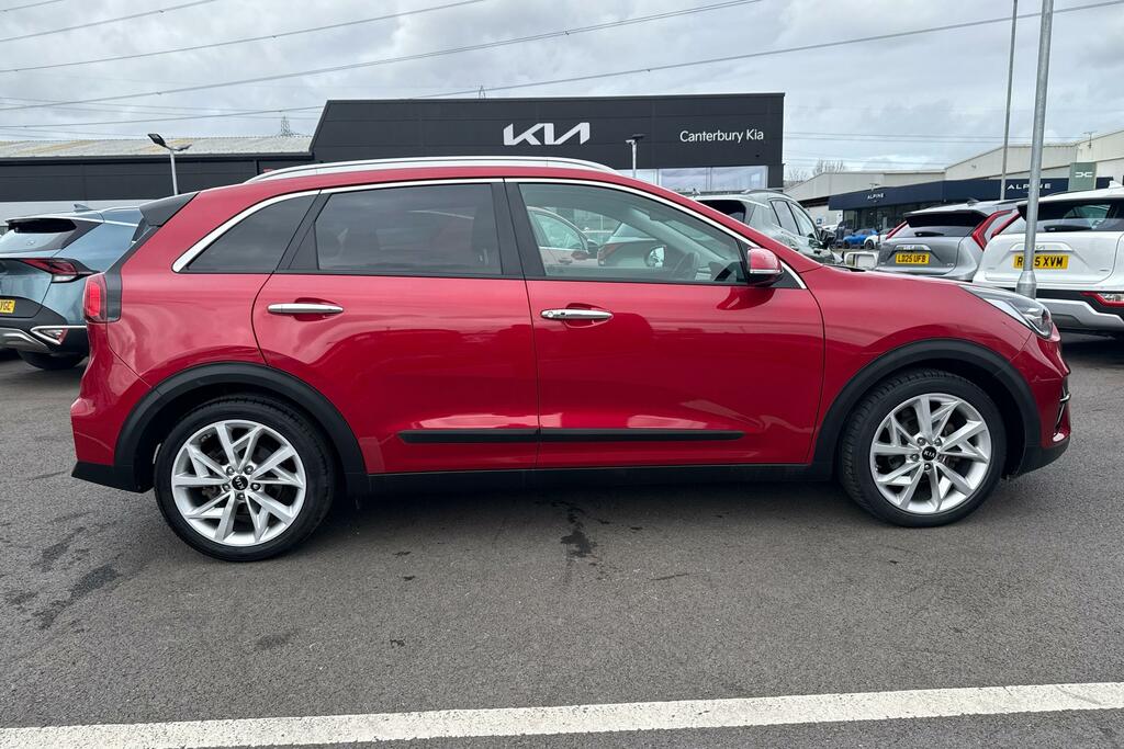 Kia Niro 1.6 Gdi 4 Suv Hybrid Dct Euro 6 Ss NL70WFV Red #4