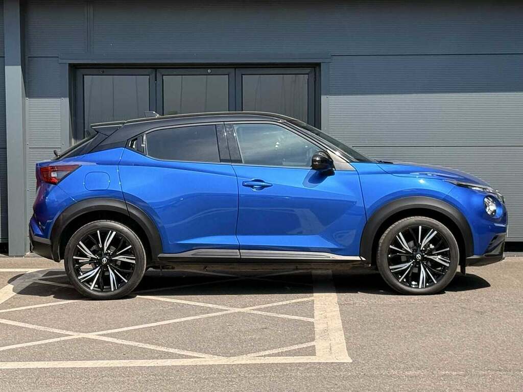 Nissan Juke 1.0 Dig-t Tekna Dct AK73ZKG Blue #4