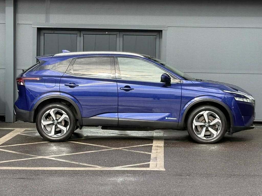 Nissan Qashqai 1.5 H E-power N-connecta Suv Hybrid Aut DS72YCY Blue #4
