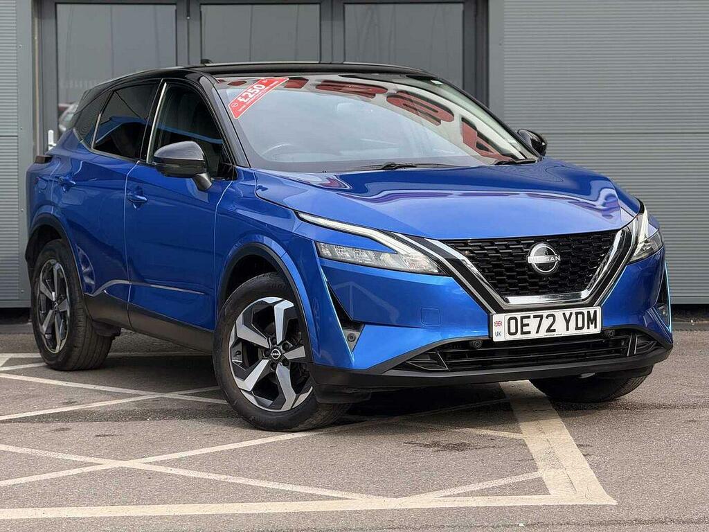 Nissan Qashqai 1.3 Dig-t Mhev N-connecta Suv Hybrid Xt Blue