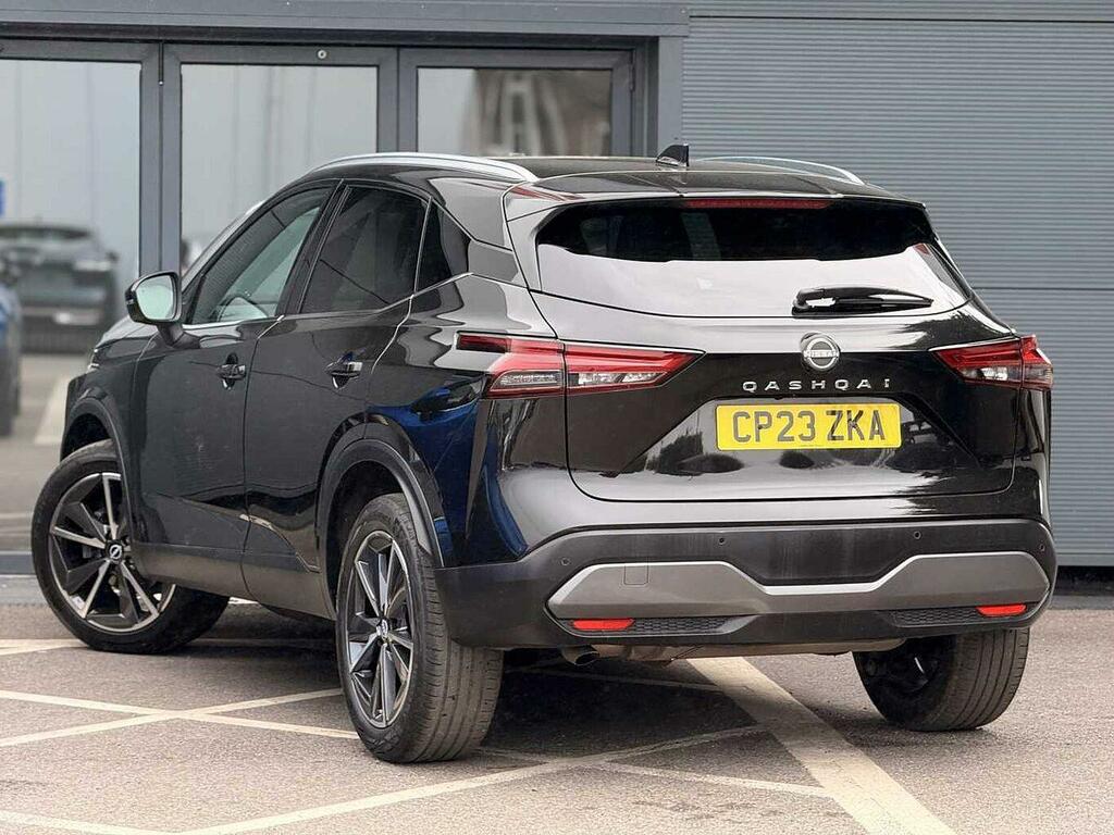 Nissan Qashqai 1.3 Dig-t Mhev Tekna Suv Hybrid Xtron E CP23ZKA Black #3