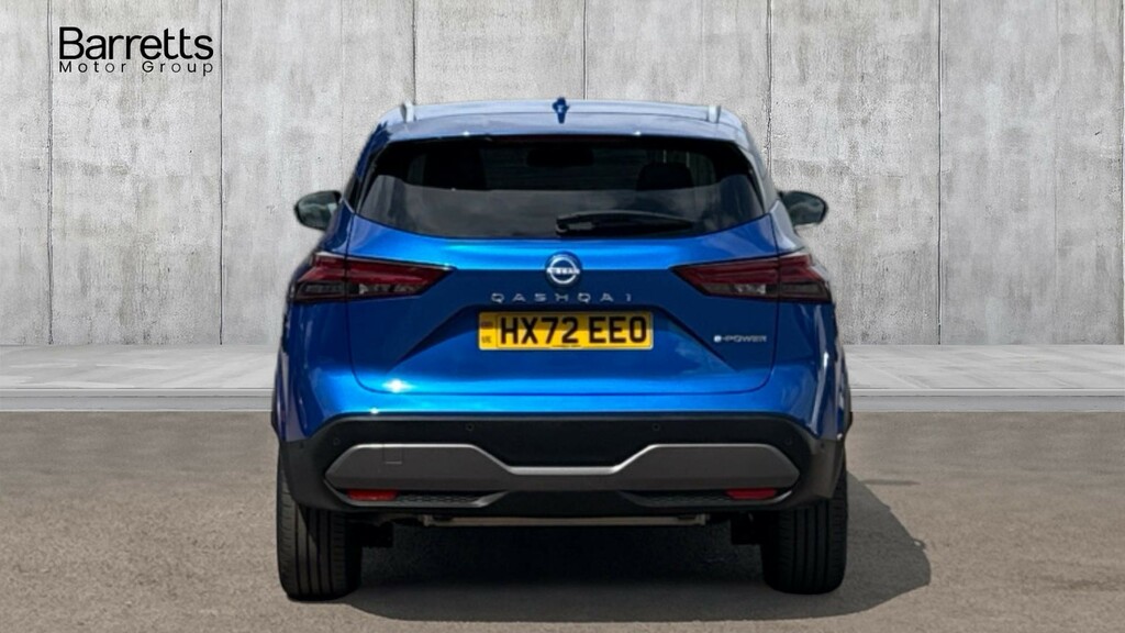 Nissan Qashqai 1.5 H E-power Tekna Hybrid HX72EEO Blue #4
