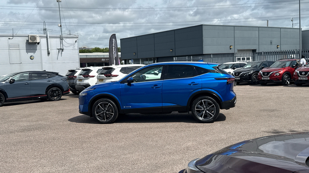 Nissan Qashqai 1.5 H E-power Tekna Hybrid HX72EEO Blue #5