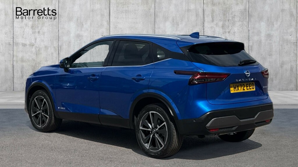 Nissan Qashqai 1.5 H E-power Tekna Hybrid HX72EEO Blue #3