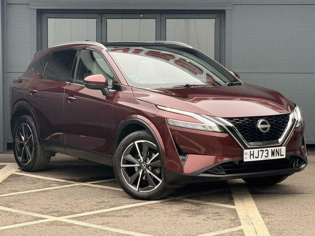 Nissan Qashqai 1.3 Dig-t Mhev Tekna Suv Hybrid Xtron E Red