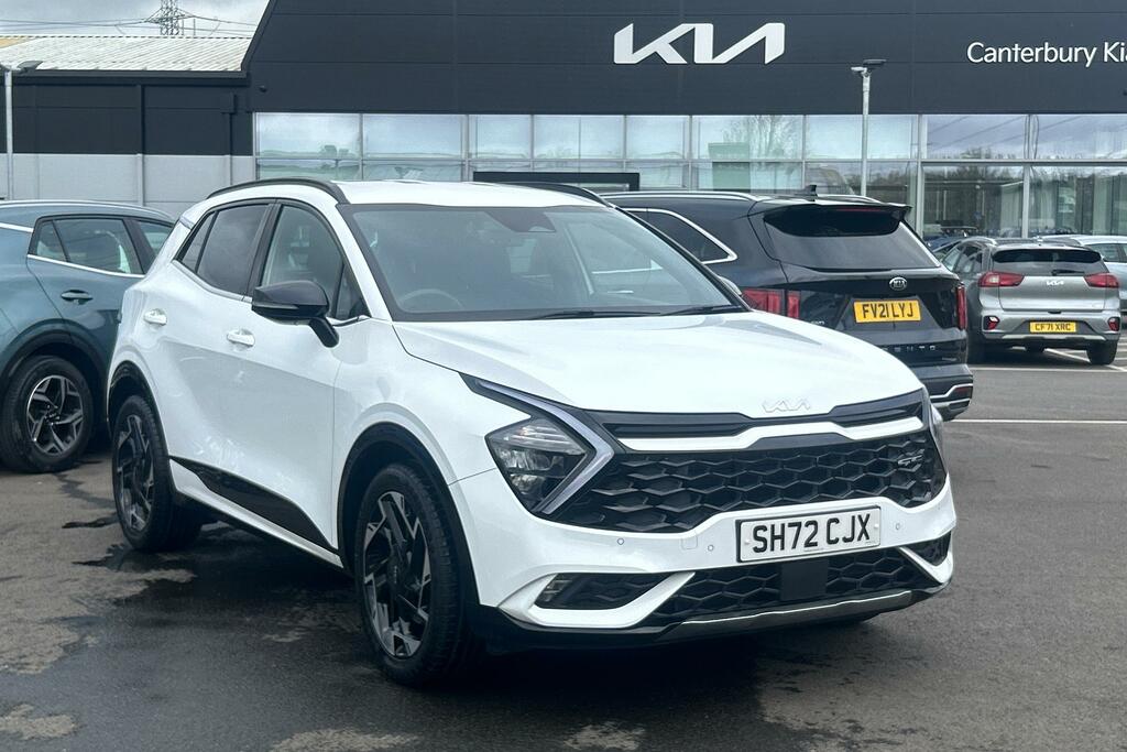Kia Sportage 1.6 T-gdi Mhev Gt-line Suv Hybrid Dct E White
