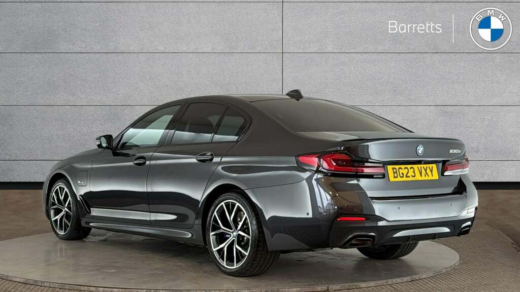 BMW 5 Series 2.0 530E 12Kwh M Sport Saloon Plug-in H BG23VXY Grey #2