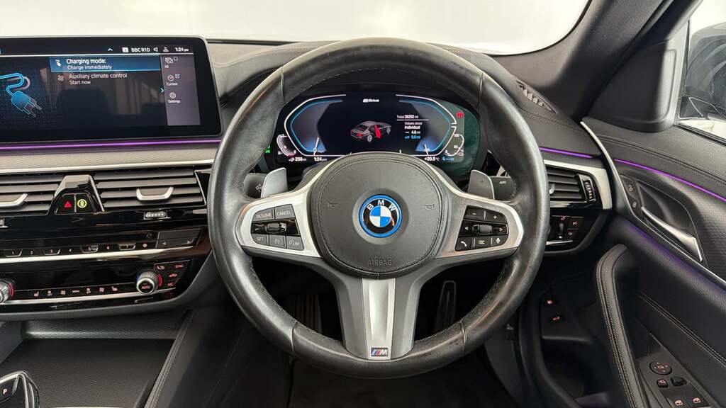BMW 5 Series 2.0 530E 12Kwh M Sport Saloon Plug-in H BG23VXY Grey #5
