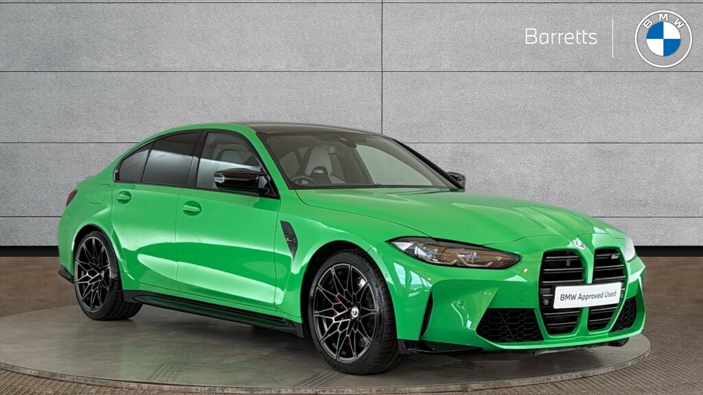 BMW M3 3.0 Biturbo Competition Saloon Steptron Green