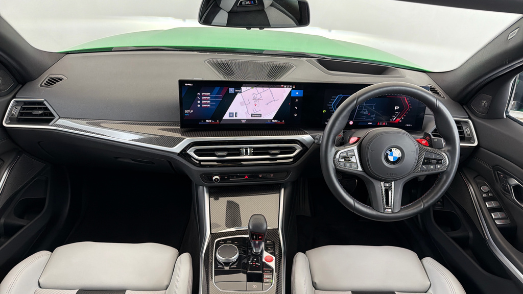 BMW M3 3.0 Biturbo Competition Saloon Steptron Green #4