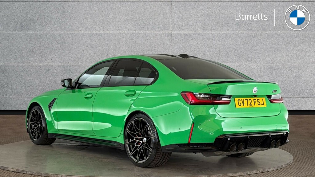 BMW M3 3.0 Biturbo Competition Saloon Steptron Green #2