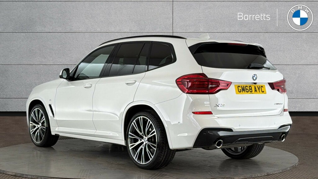 BMW X3 3.0 30D M Sport Suv Xdrive Euro 6 GM68AYC White #2