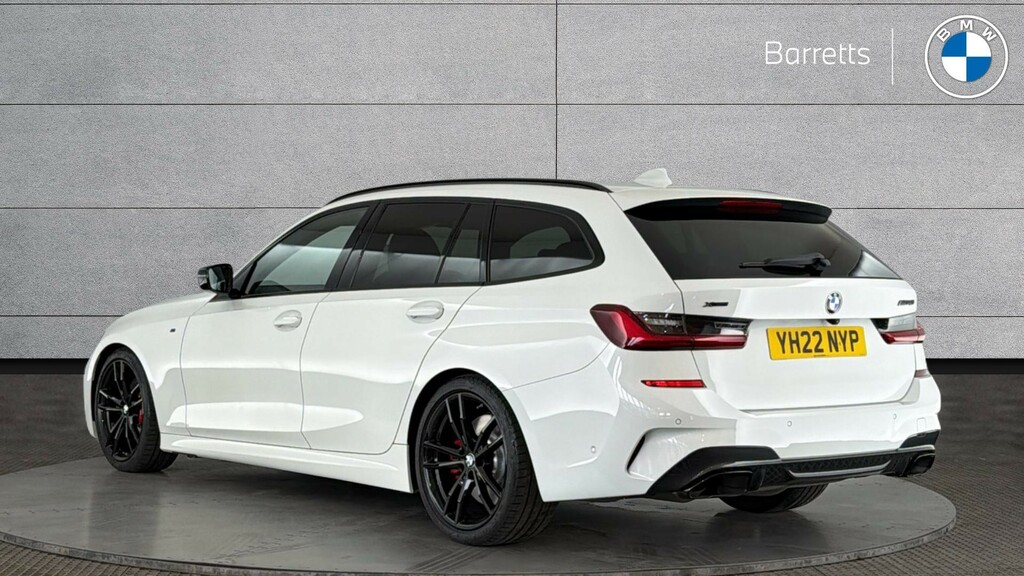 BMW 3 Series 3.0 M340i Mht Touring Hybrid Xdriv YH22NYP White #2