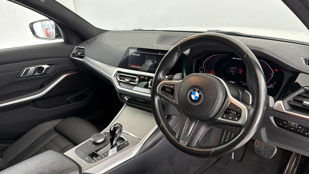 BMW 3 Series 3.0 M340i Mht Touring Hybrid Xdriv YH22NYP White #6