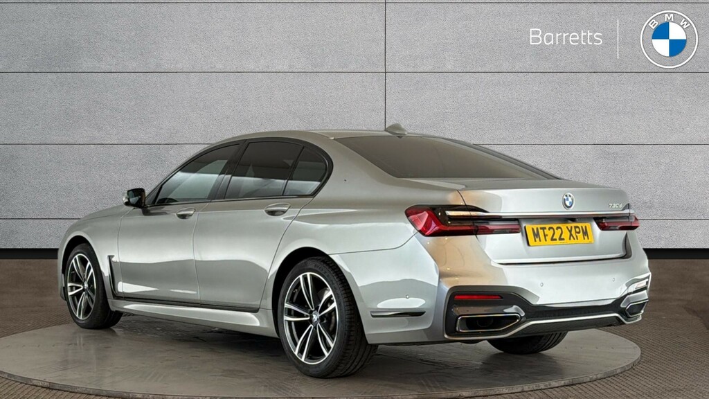 BMW 7 Series 3.0 730D Mht M Sport Saloon Hybrid Grey #2