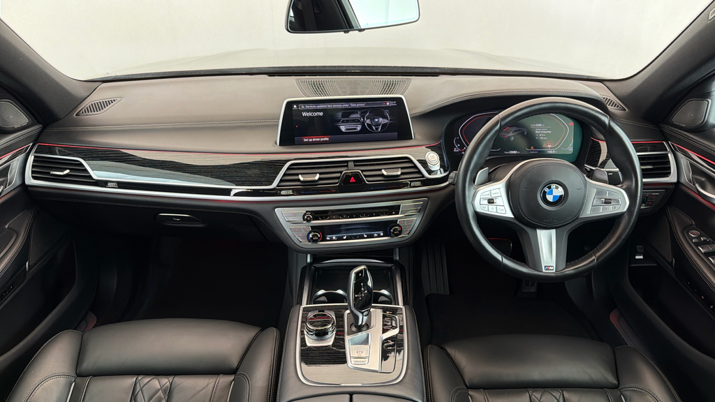 BMW 7 Series 3.0 730D Mht M Sport Saloon Hybrid Grey #4