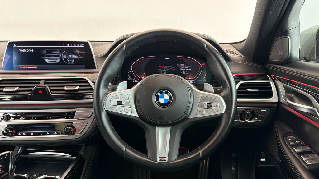 BMW 7 Series 3.0 730D Mht M Sport Saloon Hybrid Grey #5