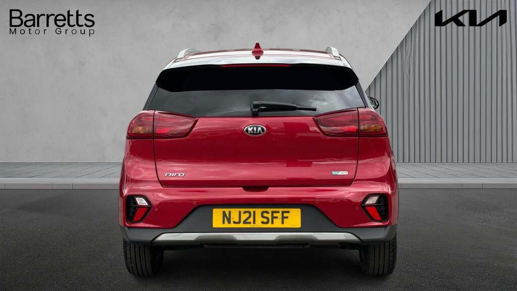 Kia Niro 1.6 Gdi 2 Suv Hybrid Dct Euro 6 Ss NJ21SFF Red #4