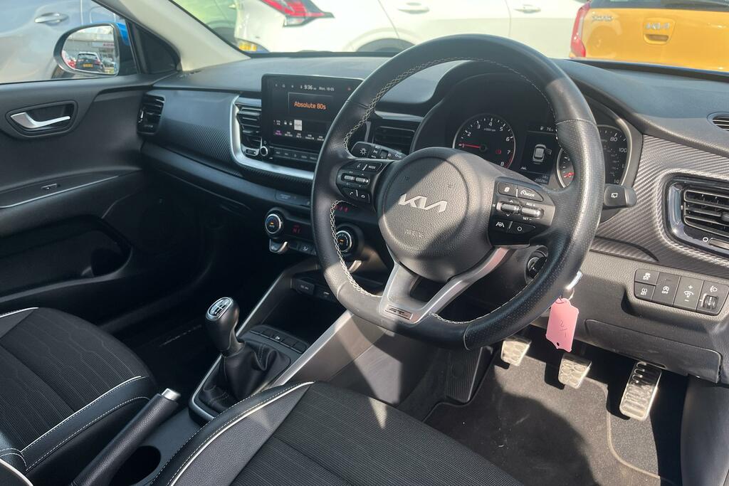 Kia Stonic 1.0 T-gdi 99Bhp Gt Line Isg GJ73VZL Blue #6