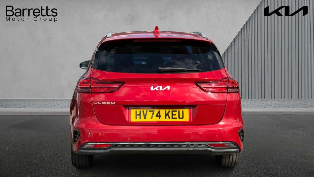 Kia Ceed 1.5 T-gdi 3 Sportswagon Dct Euro 6 Ss Red #4