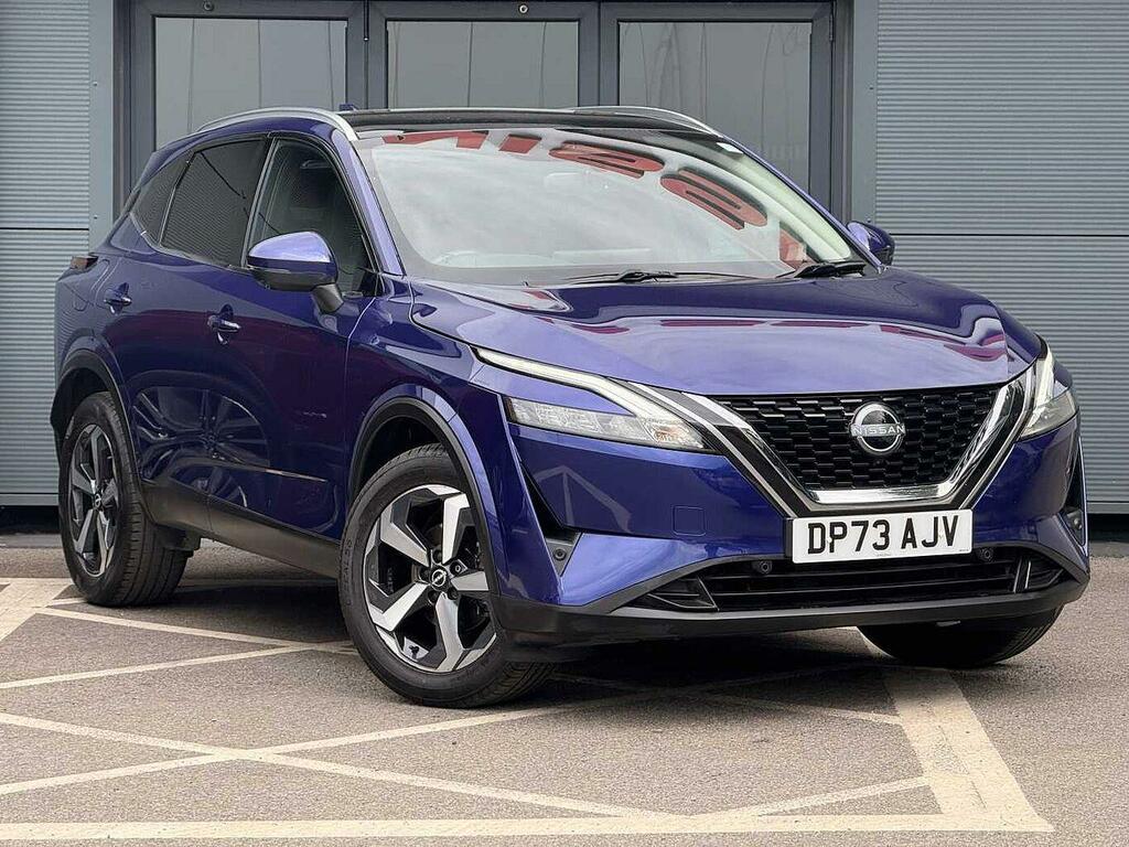Nissan Qashqai 1.3 Dig-t Mhev N-connecta Suv Hybrid Ma Blue
