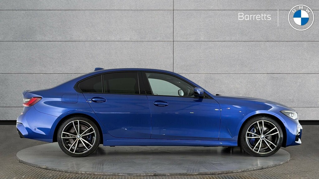 BMW 3 Series 2.0 320D Mht M Sport Saloon Hybrid CX71YCK Blue #3
