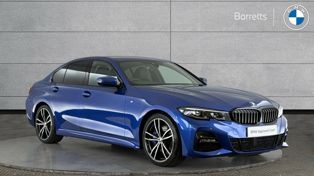 BMW 3 Series 2.0 320D Mht M Sport Saloon Hybrid Blue
