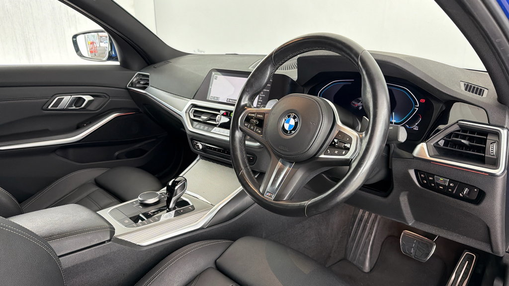 BMW 3 Series 2.0 320D Mht M Sport Saloon Hybrid CX71YCK Blue #6
